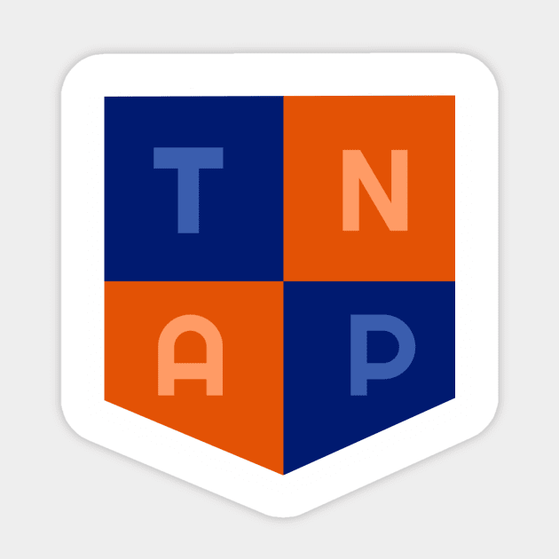 TNAP Shield Icon and Logo (Front and Back) Sticker by The Nerd Academy Student Store